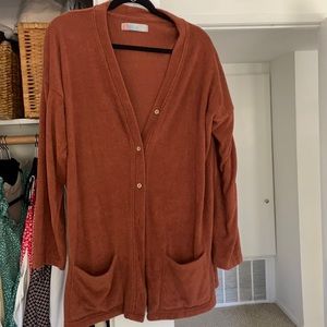Free People Worn Once Brown Cardigan